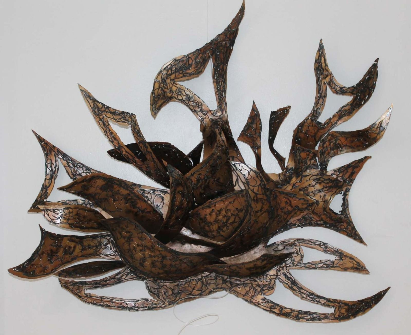 Una de las piezas de la exposición de José Luis Checa.