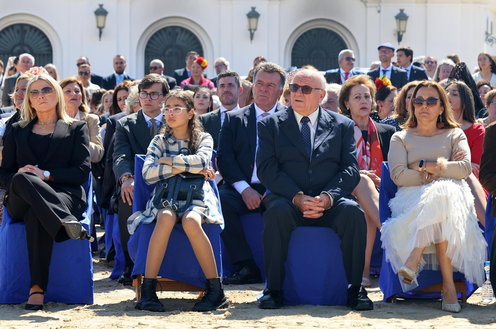 Imágenes del acto de Juramento o Promesa de Fidelidad a la Bandera Nacional en El Rocío