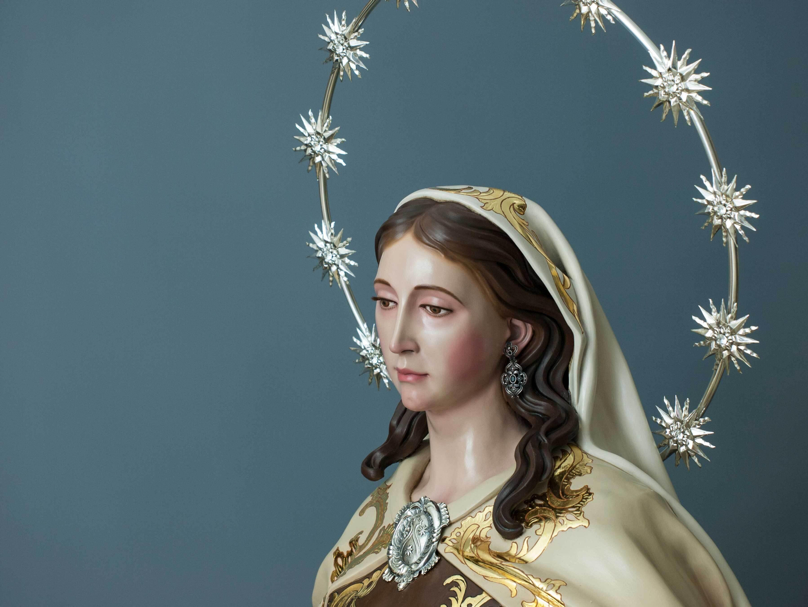 La nueva Virgen del Carmen para la parroquia de San Juan Pablo II de Montequinto.