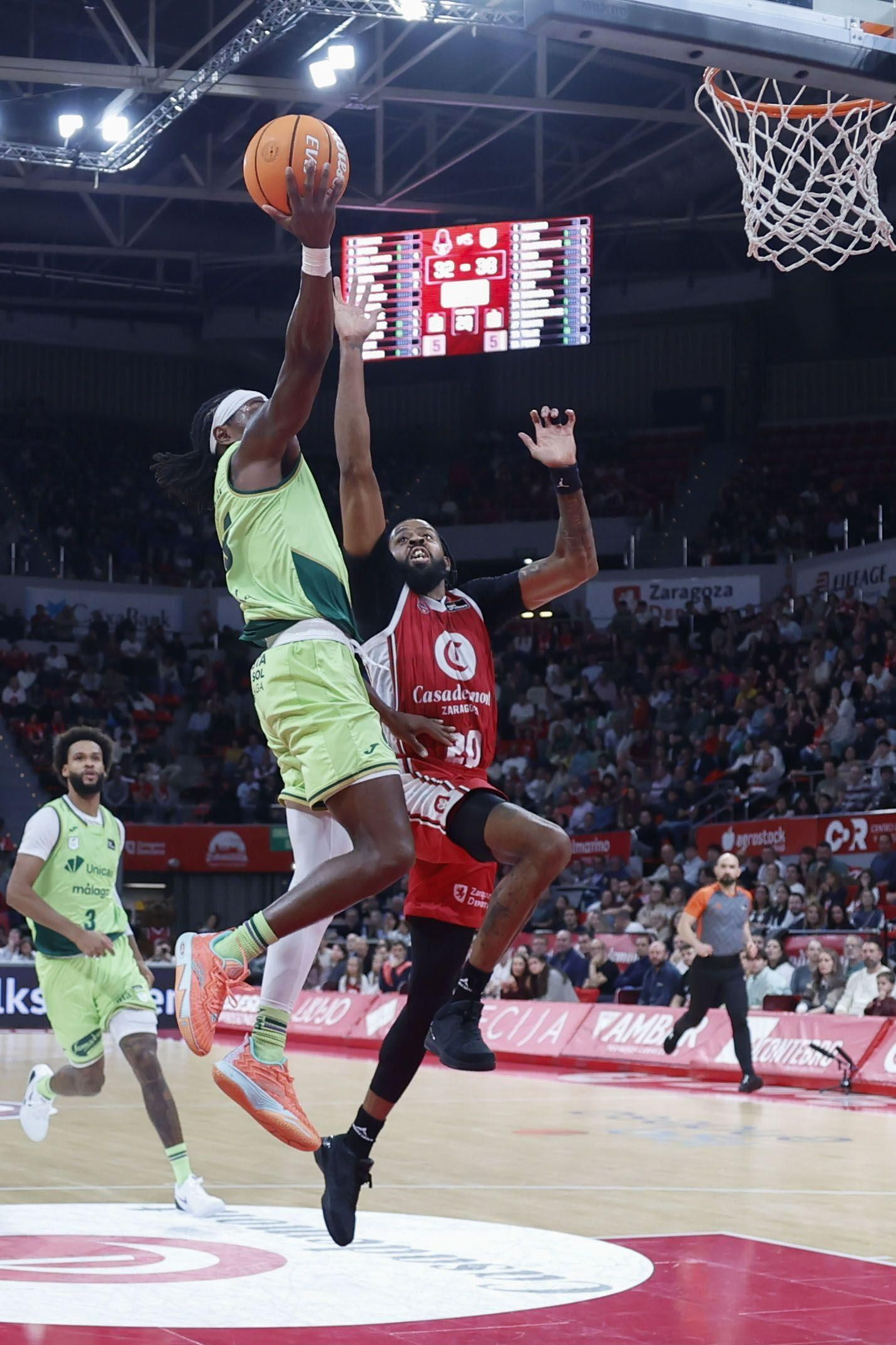 Casademont Zaragoza-Unicaja, en fotos