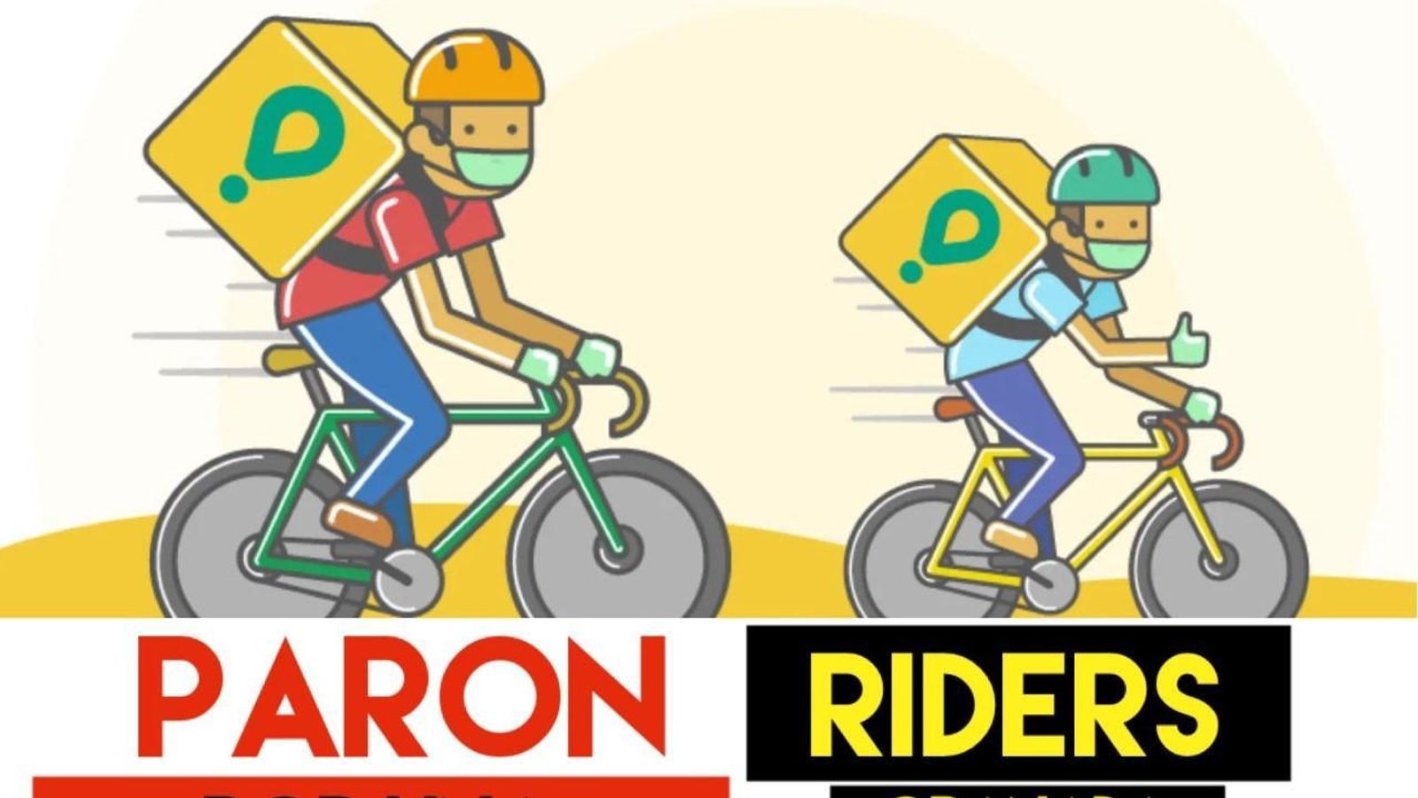 Cartel con la protesta de los riders de Glovo en Granada