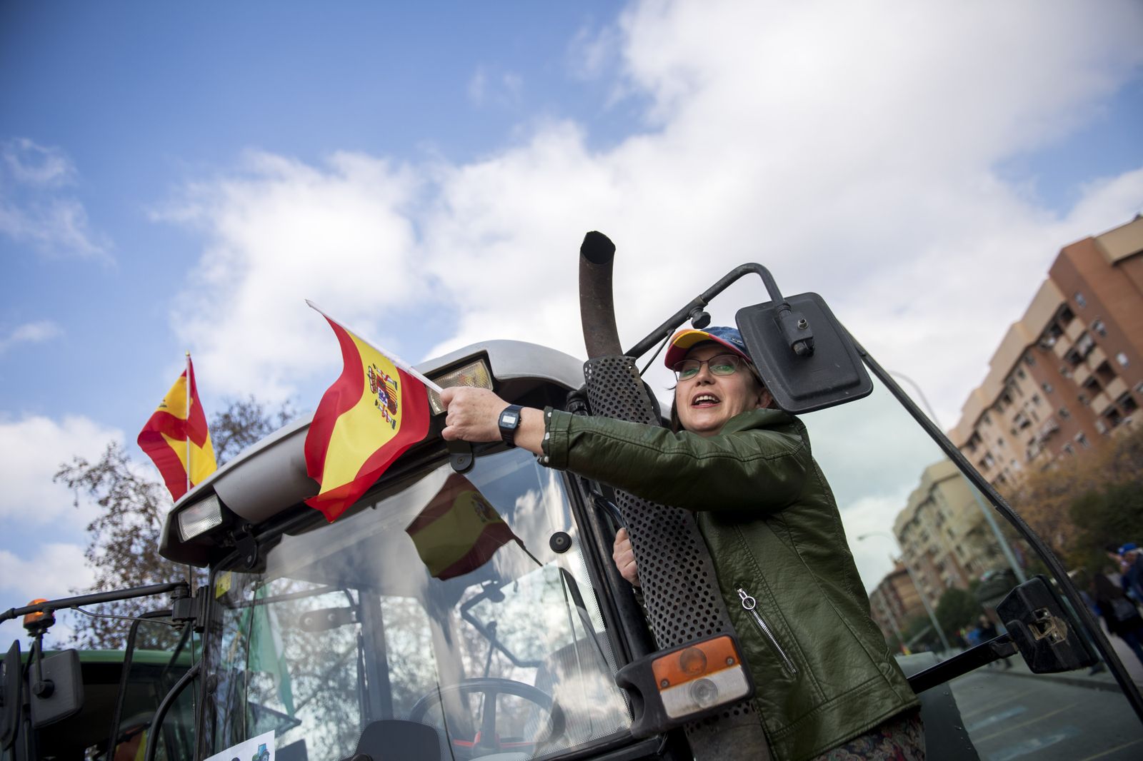 Curiosidades: las mejores fotos de la manifestación del campo en Granada