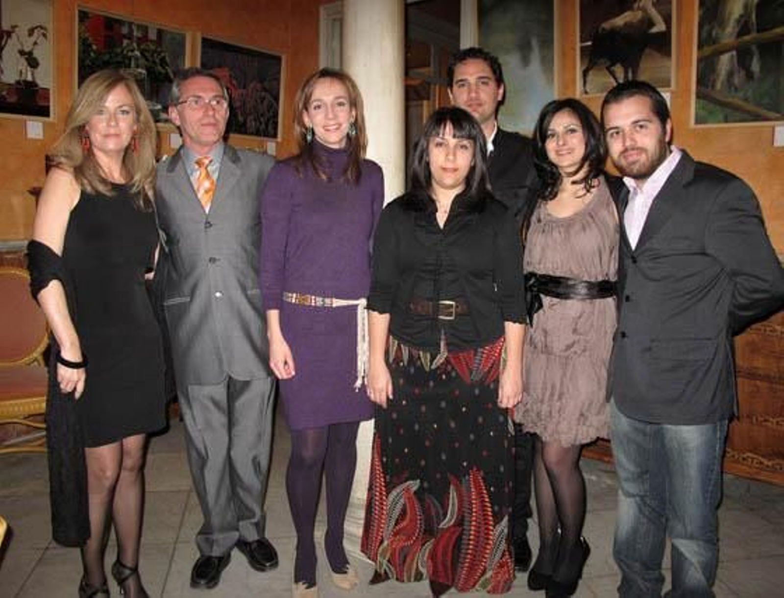 El arte cercano del grupo de pintores Canvas