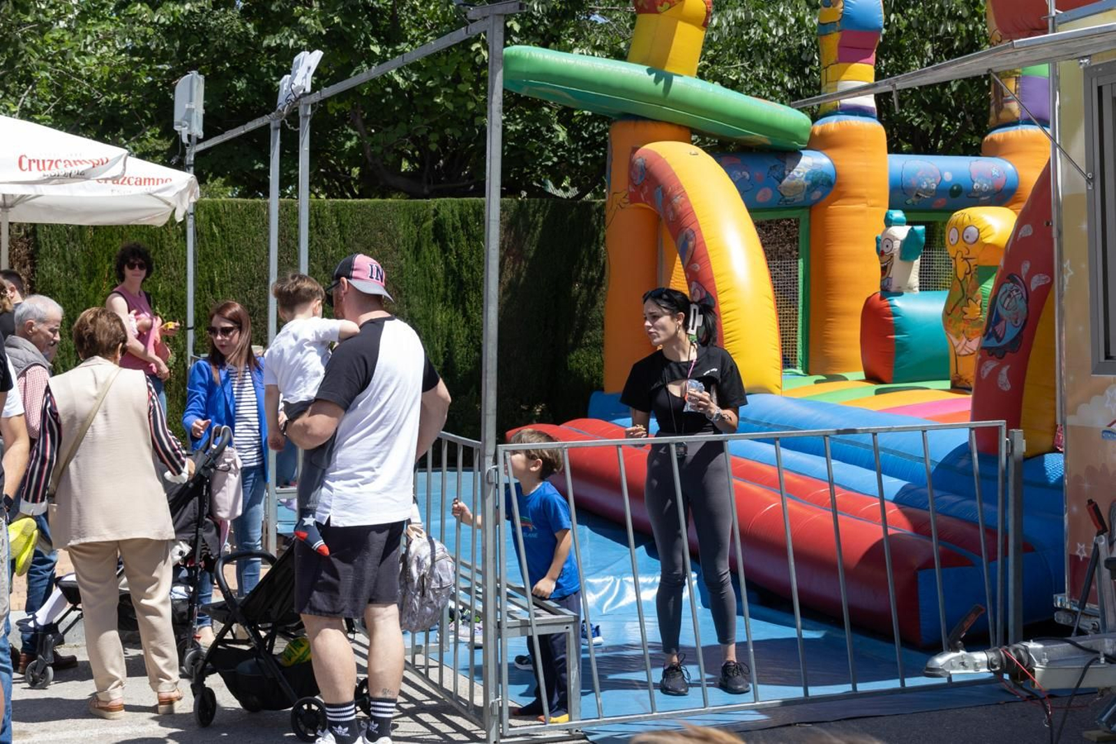 Domingo en las fiestas del barrio del Bulevar.
