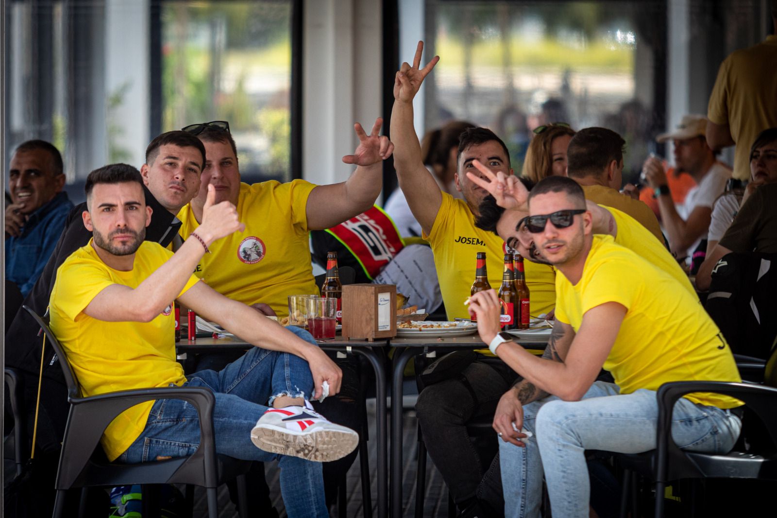Motorada en El Puerto: Lleno en la Ribera del Marisco