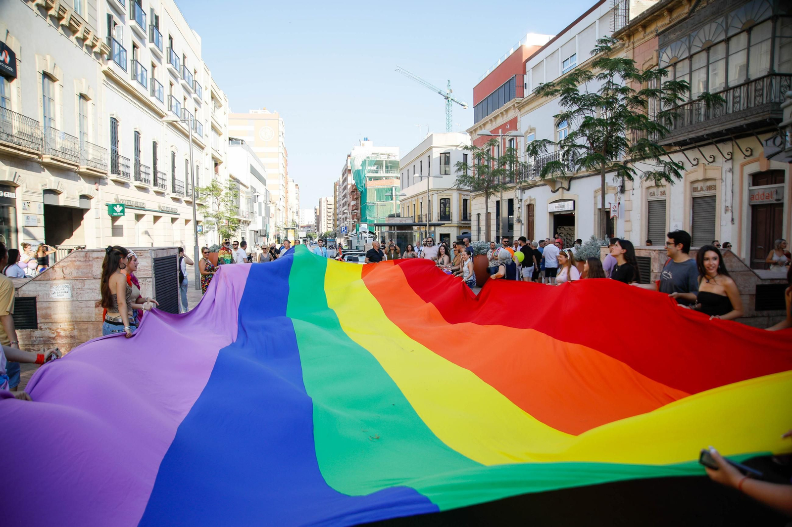 Las imágenes del Orgullo LGTBI en Almería