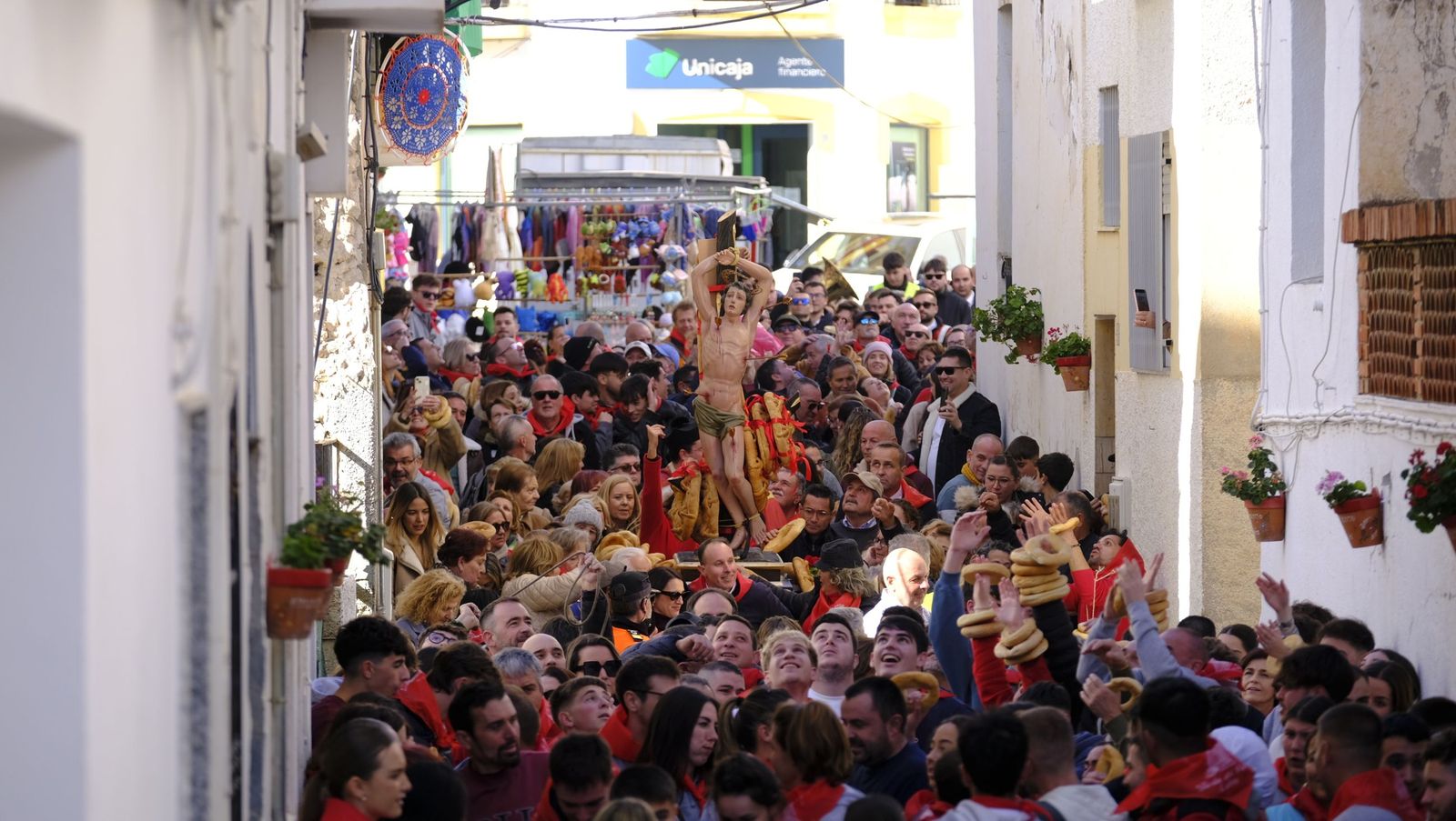San Sebastián y los roscos de Lubrín, en fotos
