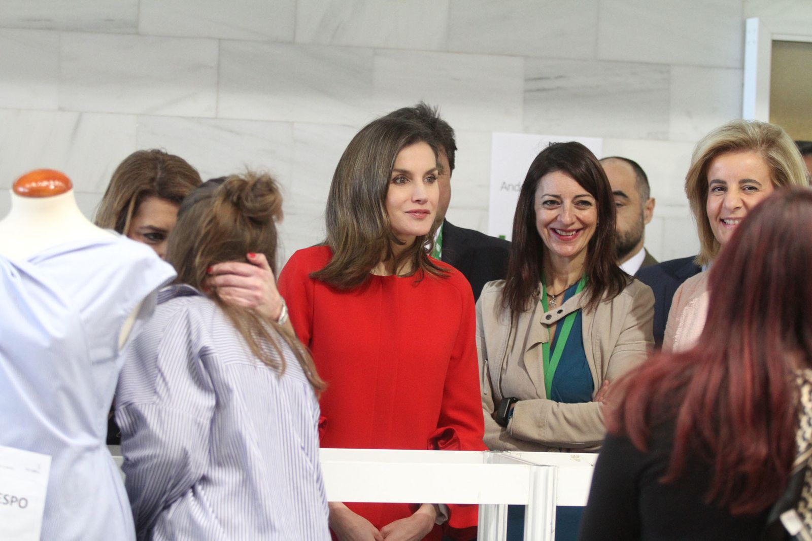 Imágenes de la visita de la reina Letizia a Huelva