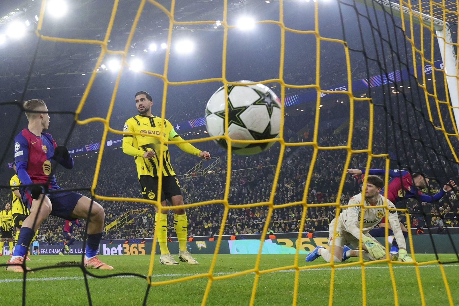 Las imágenes del Borussia Dortmund - Barcelona