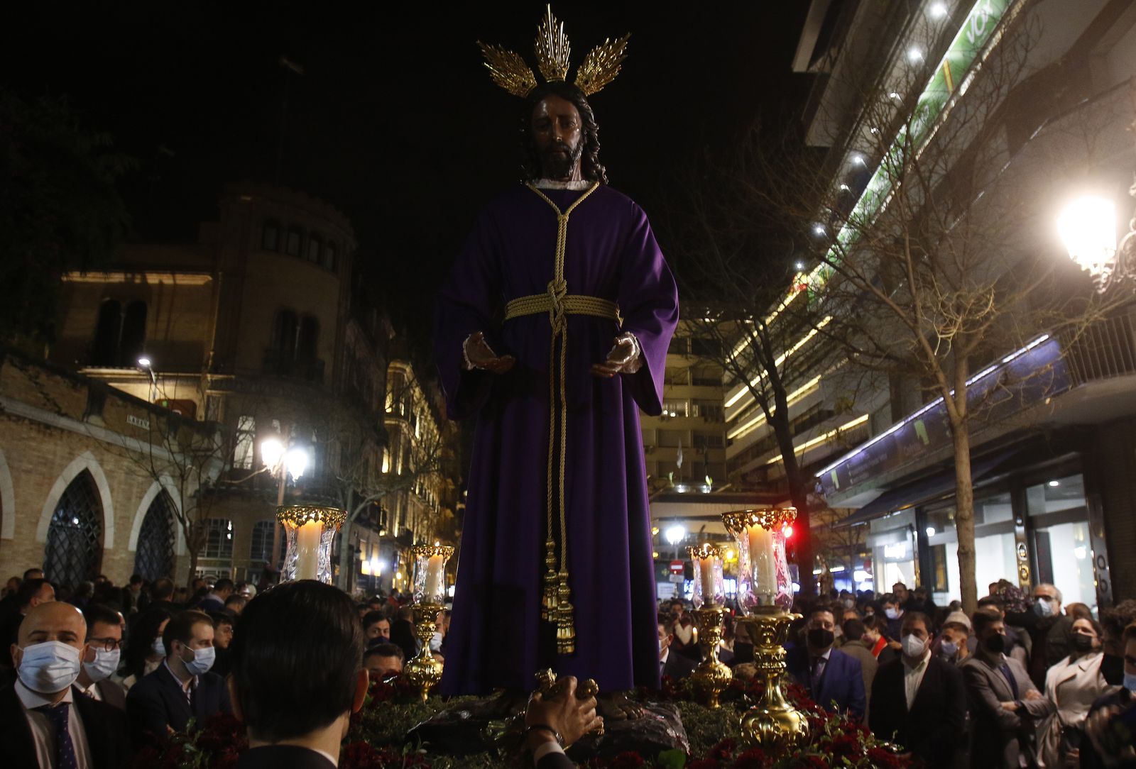 Traslado de las imágenes de Los Panaderos a la Iglesia de la Misericordia