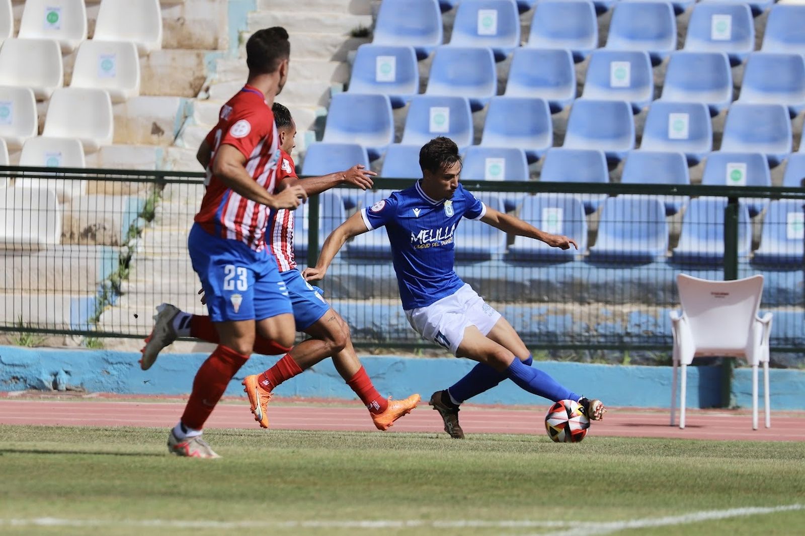 Las fotos de la victoria del Algeciras en Melilla