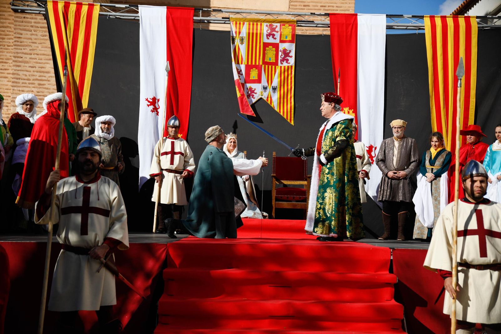 La Recreación de la Pernoctación de los Reyes Católicos en Fiñana, en imágenes