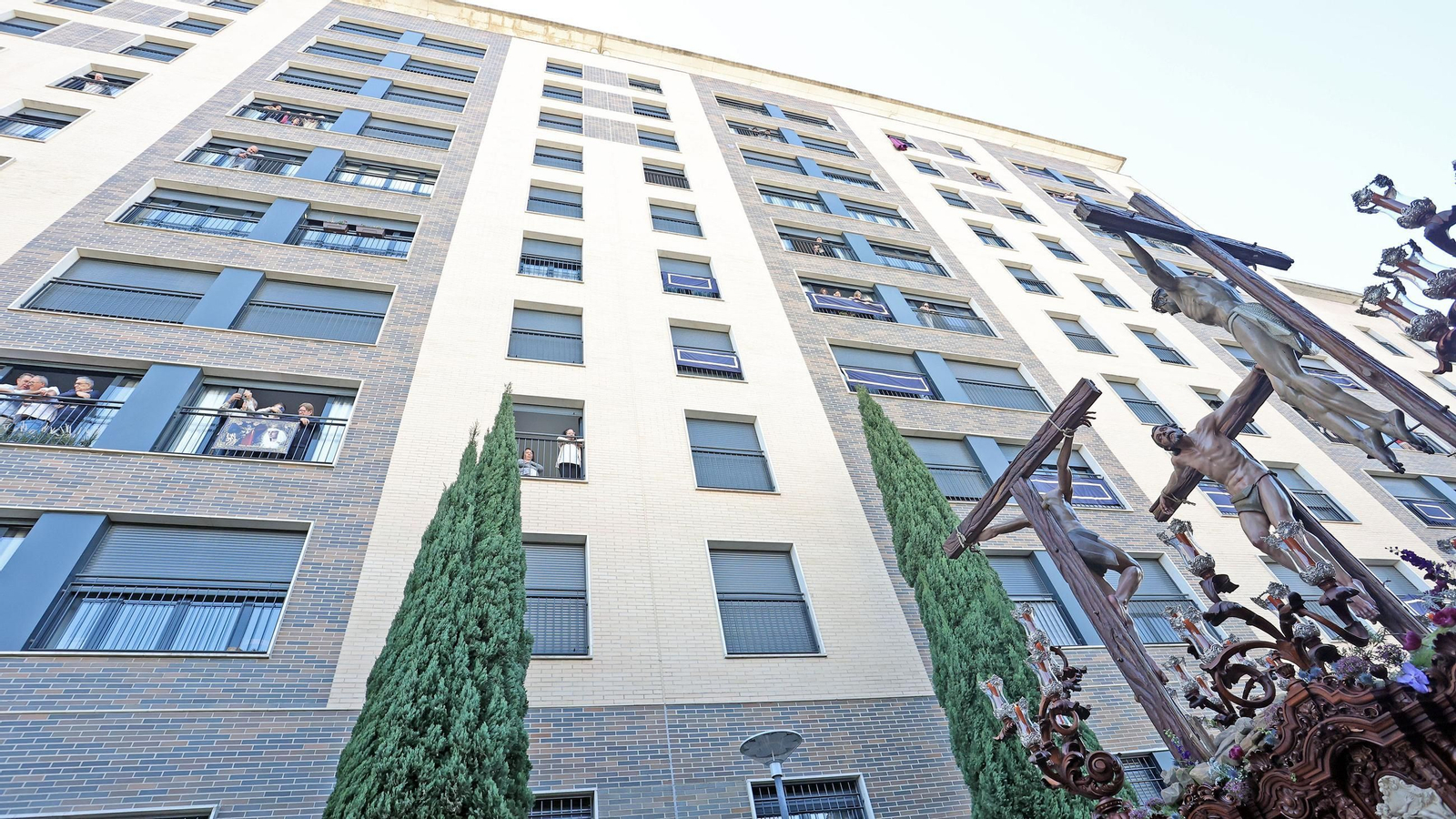 Imágenes de la Hermandad del Perdón en el Domingo de Ramos de Jerez 2025