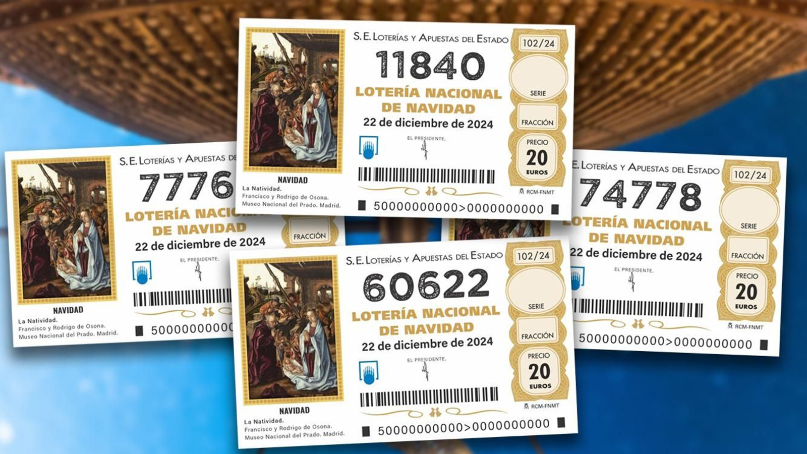 Los números premiados en Almería en la Lotería de Navidad de 2024. Los números premiados en Almería en la Lotería de Navidad de 2024.