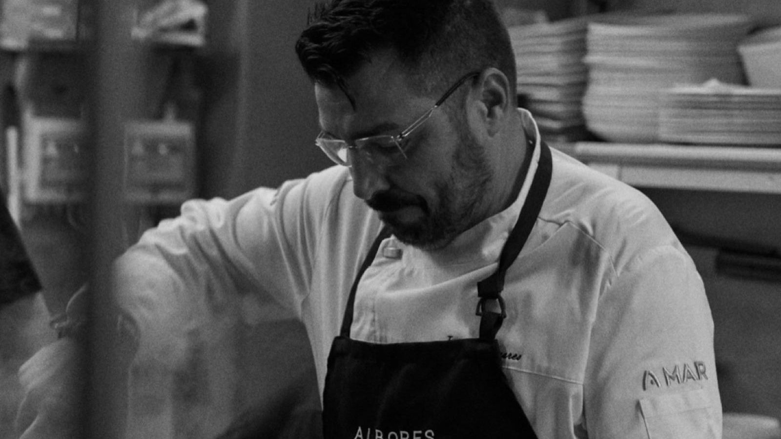El chef, Julián Olivares.