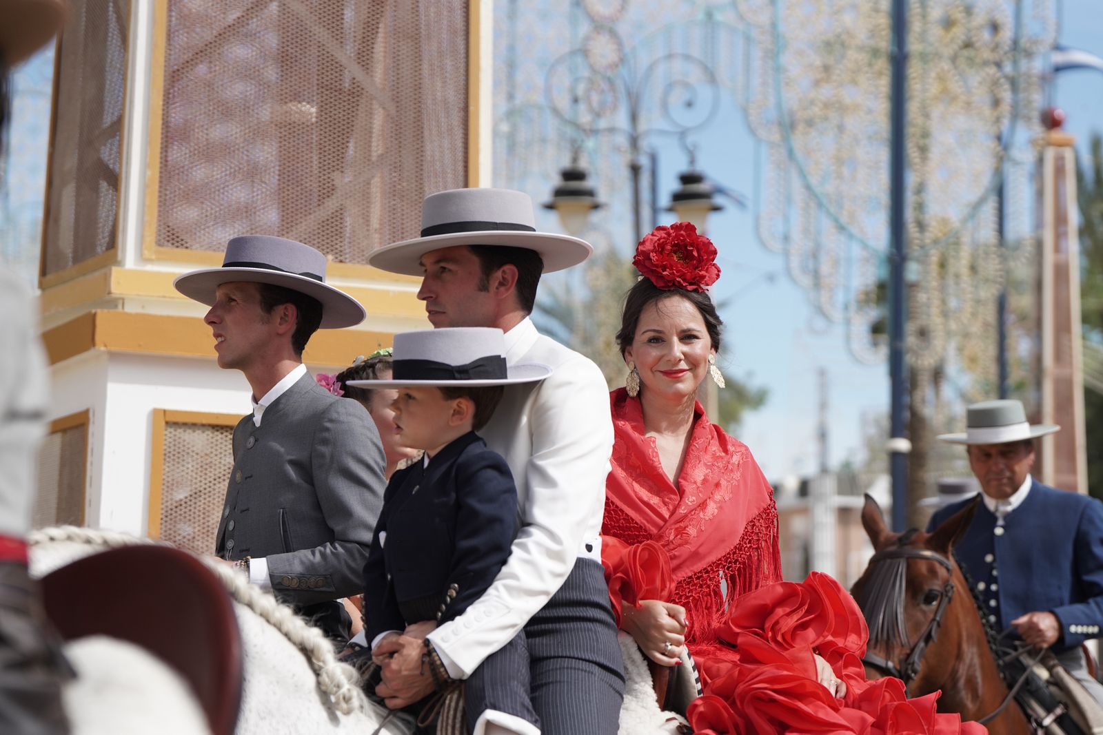 Búscate en las fotos  del jueves en la Feria de Jerez
