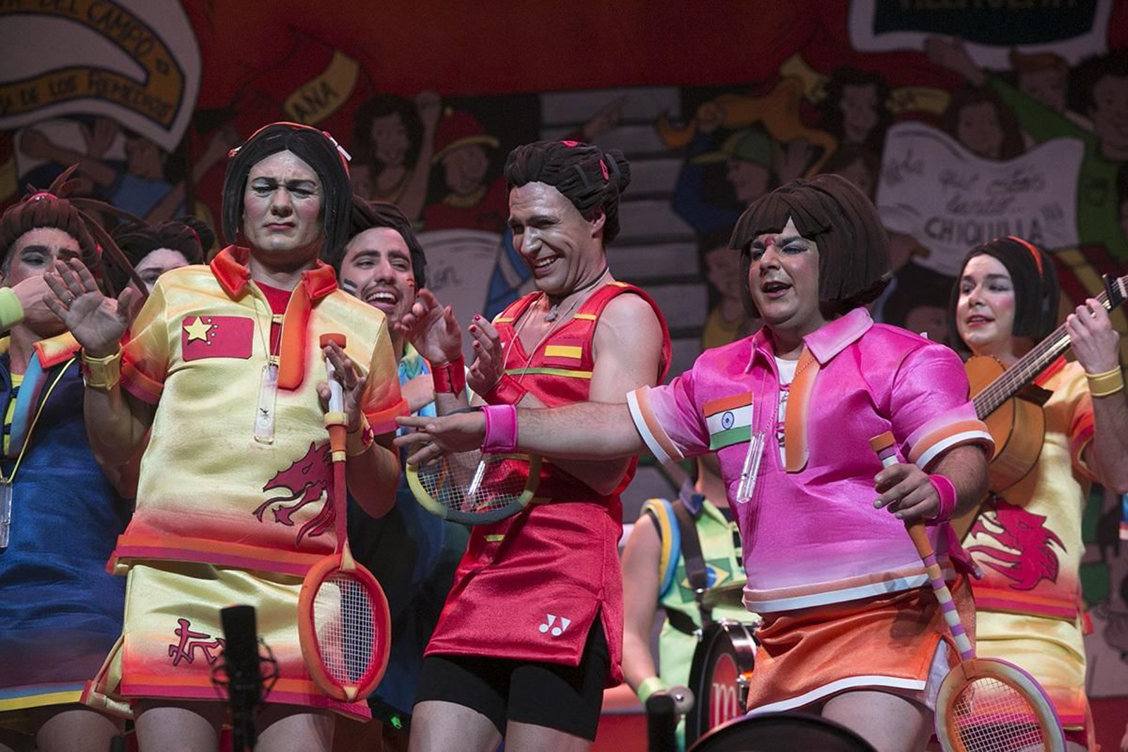 Imagen de la tercera semifinal del Carnaval Colombino