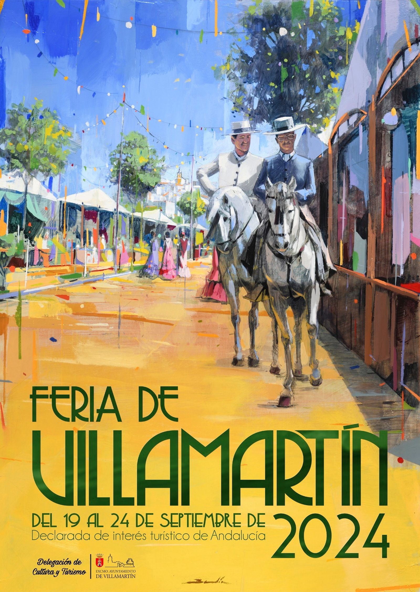 Cartel de la Feria de Villamartín