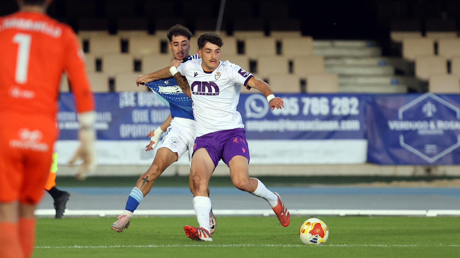 Imágenes del Xerez CD contra el Real Jaén CF en Chapín