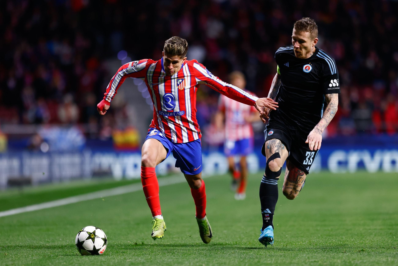 Las fotos del Atlético de Madrid - Slovan de Bratislava