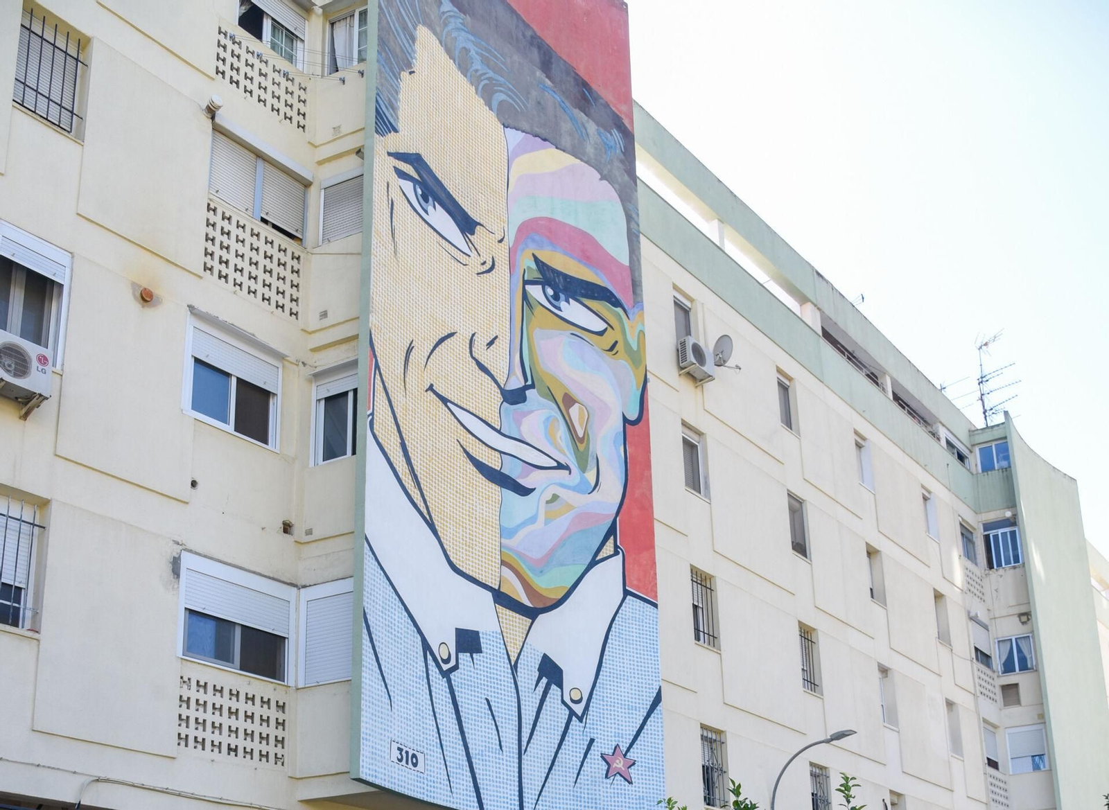 Mural en el Polígono San Pablo