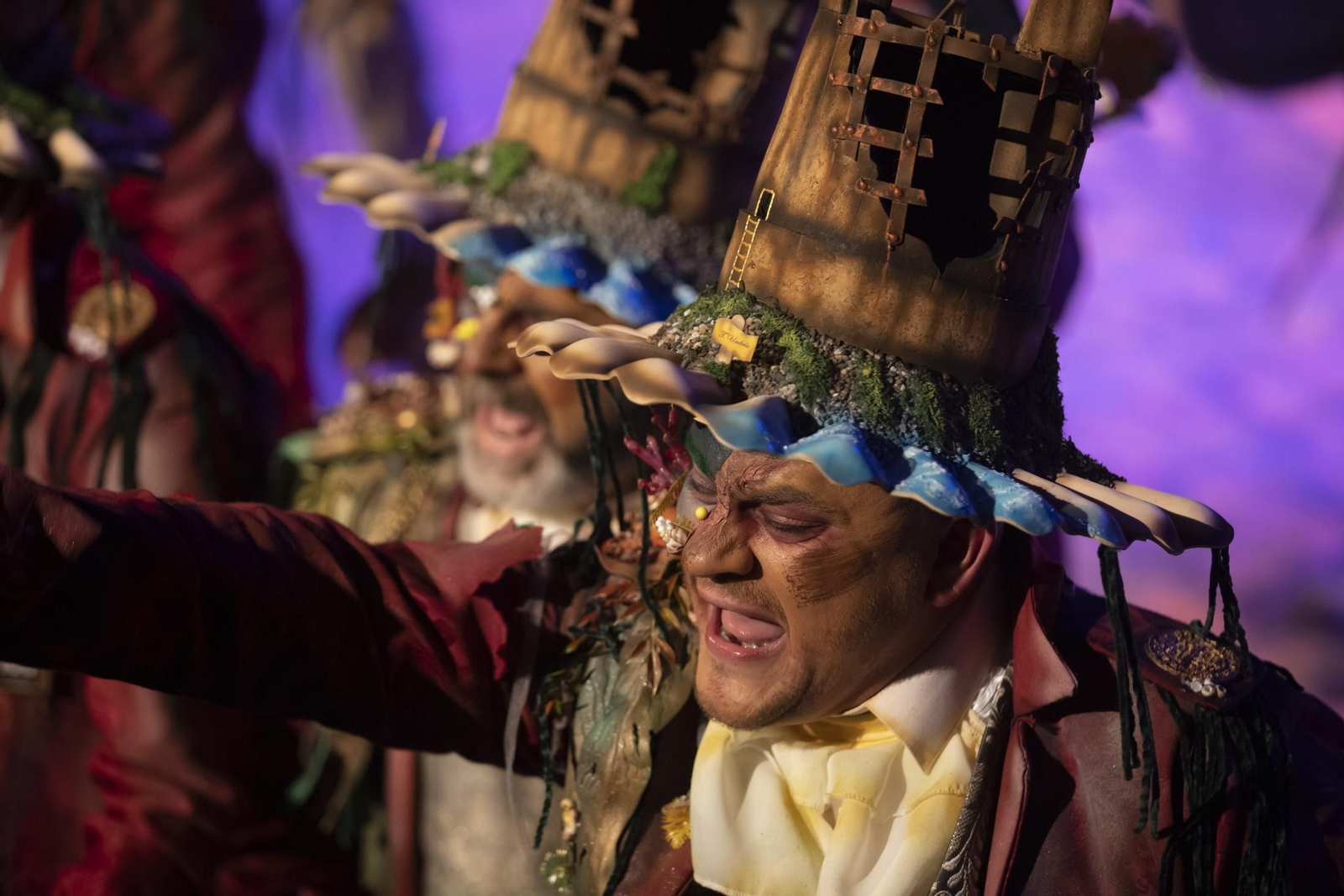 La última jornada de semifinales del Carnaval de Huelva, en imágenes