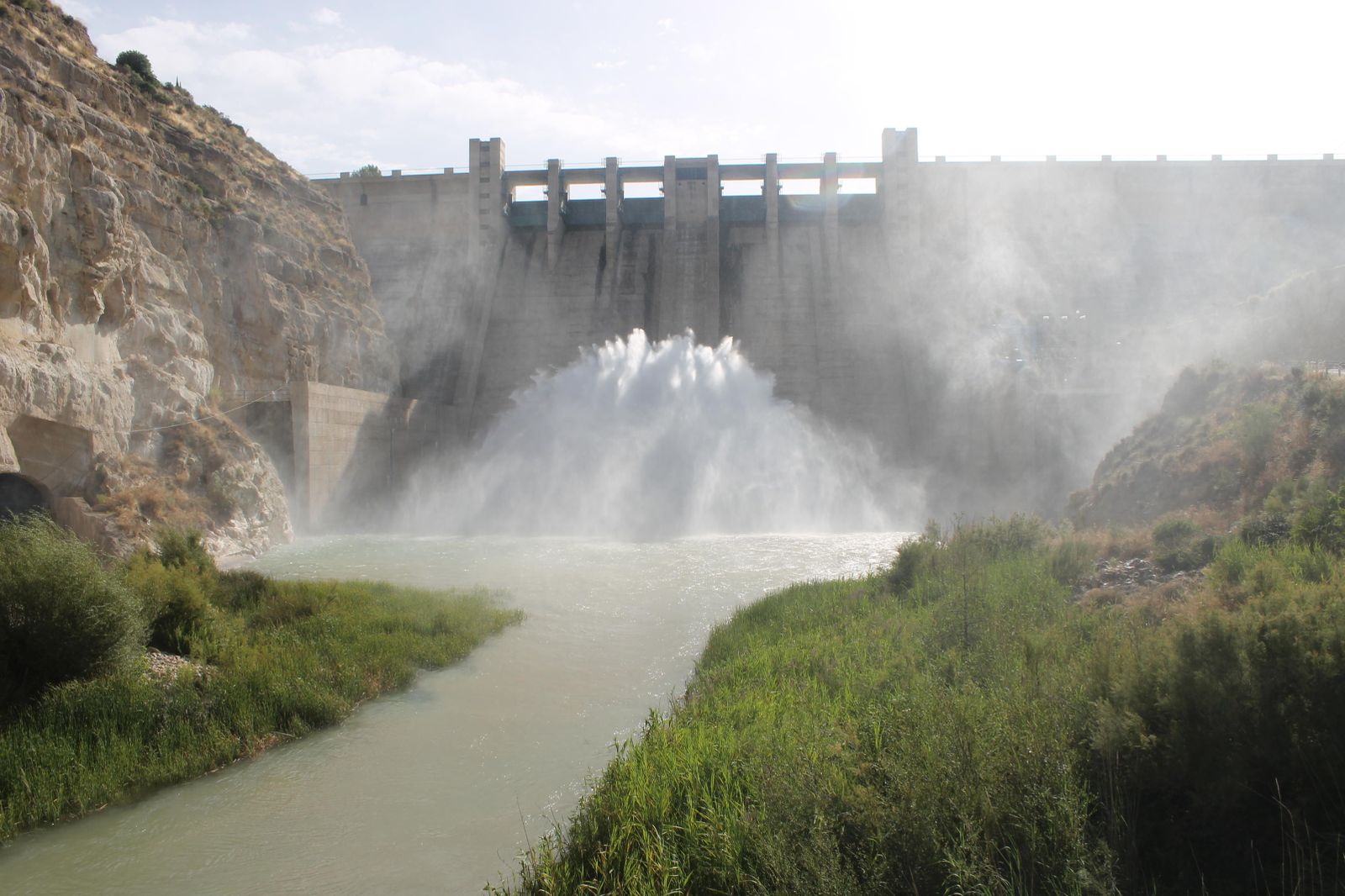 Imagen de archivo del embalse del Negratín