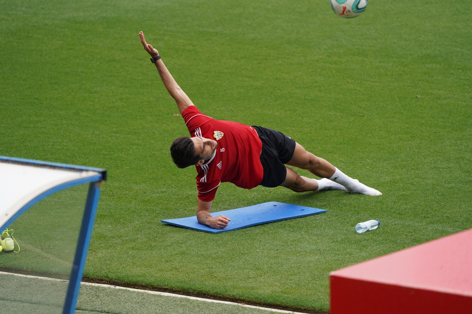 Entrenamiento de la UDA, viernes 15 de mayo.