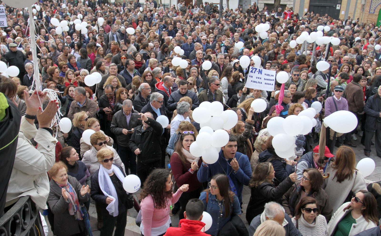 Manifestación por una sanidad pública digna