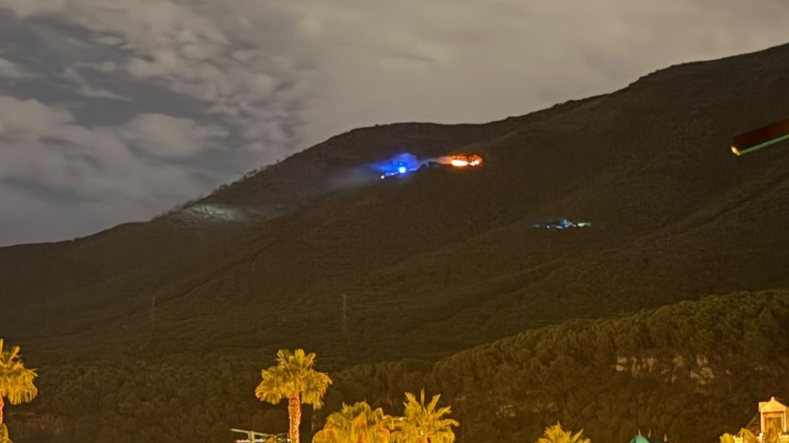 Sobresalto en Alhaurín el Grande por un incendio forestal declarado en la sierra