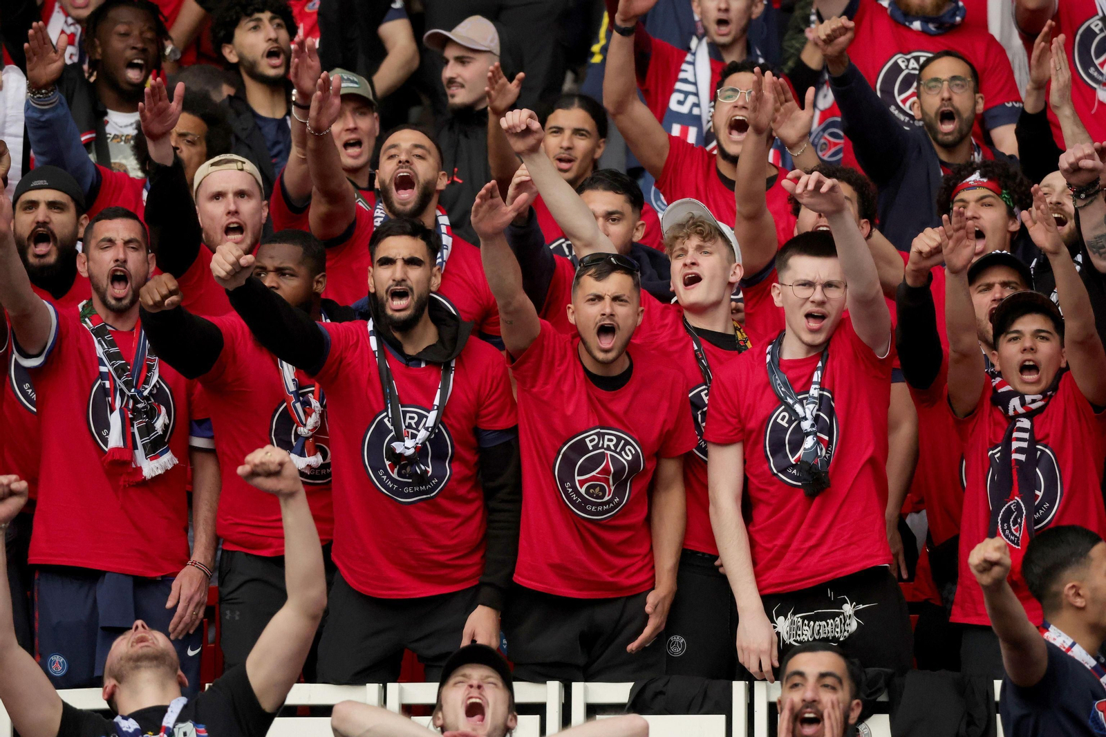 Las fotos del PSG - Borussia Dortmund