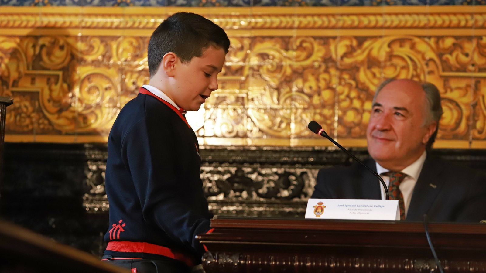 Pleno infantil en el Ayuntamiento de Algeciras