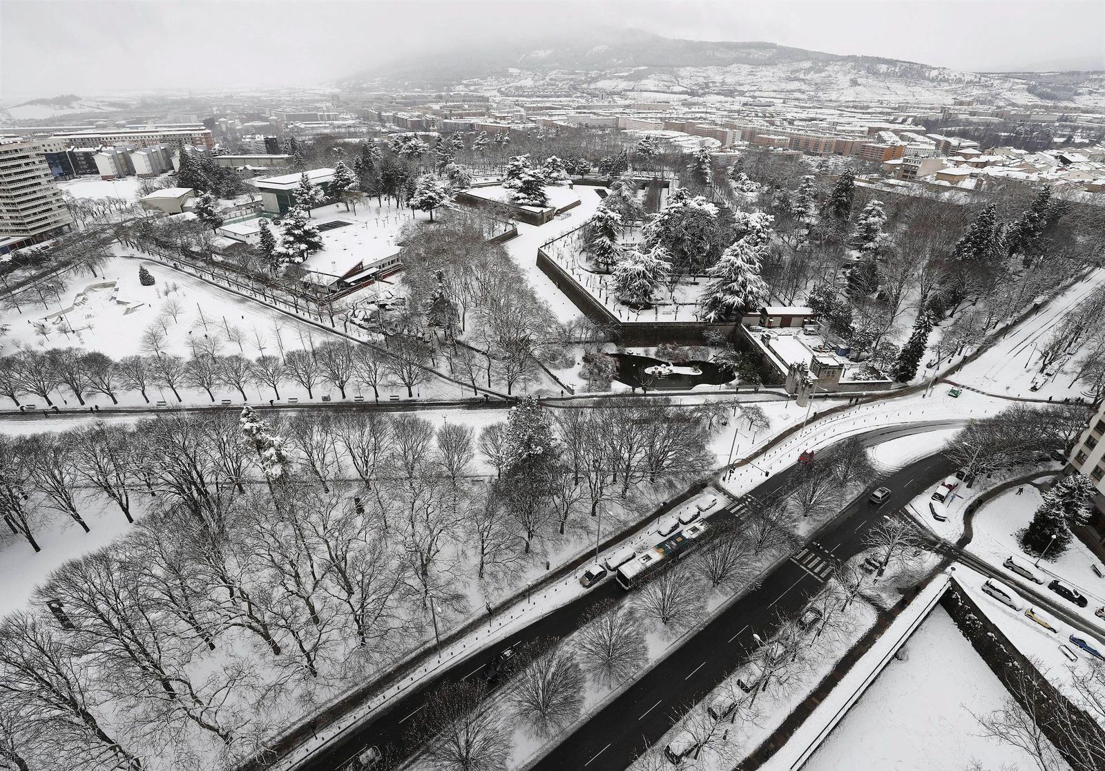 Temporal de frío y nieve en el norte del país