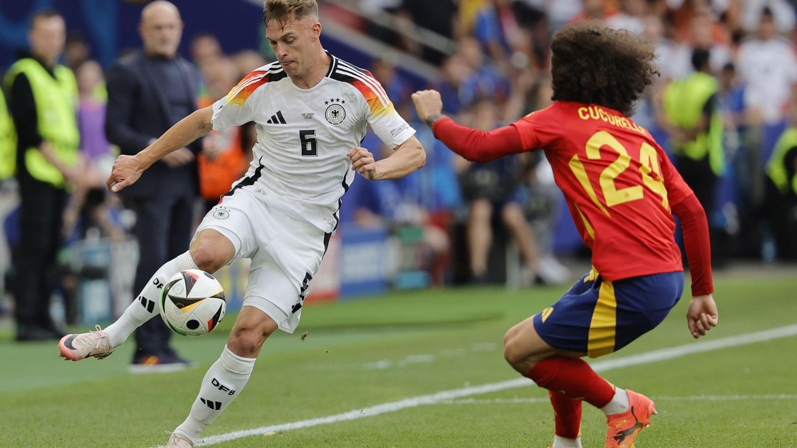 Las mejores fotos del España - Alemania