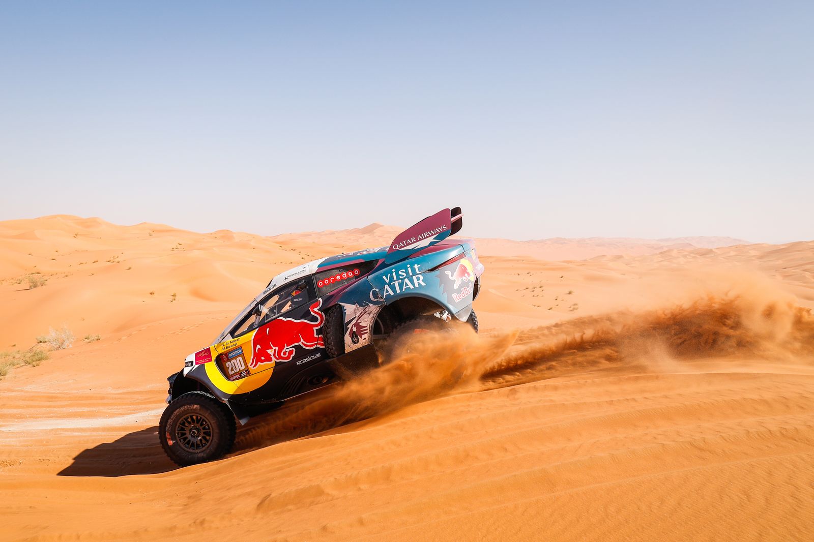 Las espectaculares imágenes del Dakar por las dunas