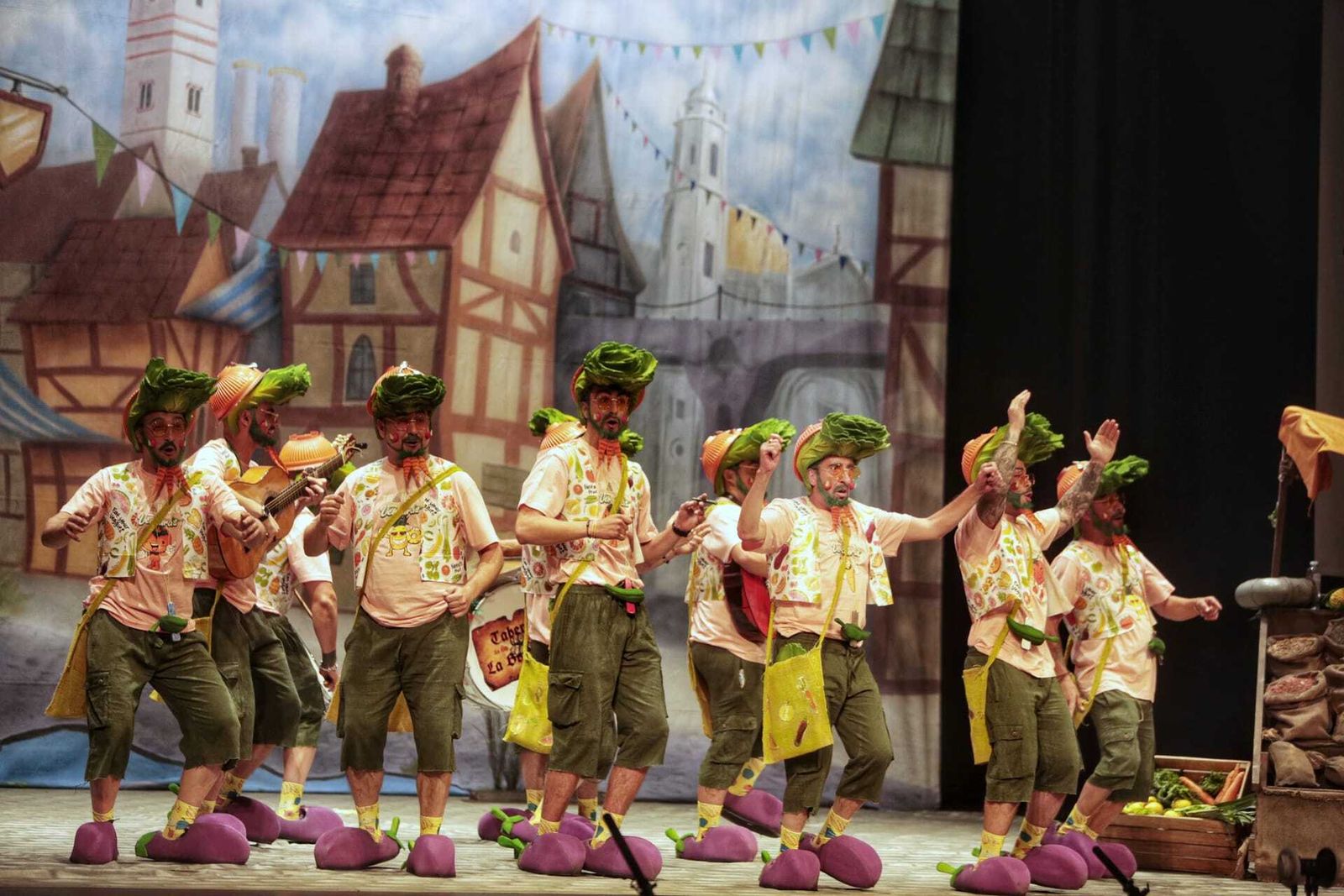 Chirigota "Los del triángulo de las verduras"