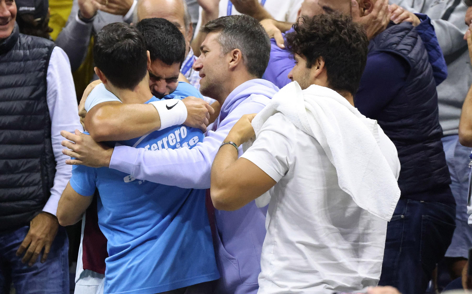 Las imágenes del título del US Open para Carlos Alcaraz