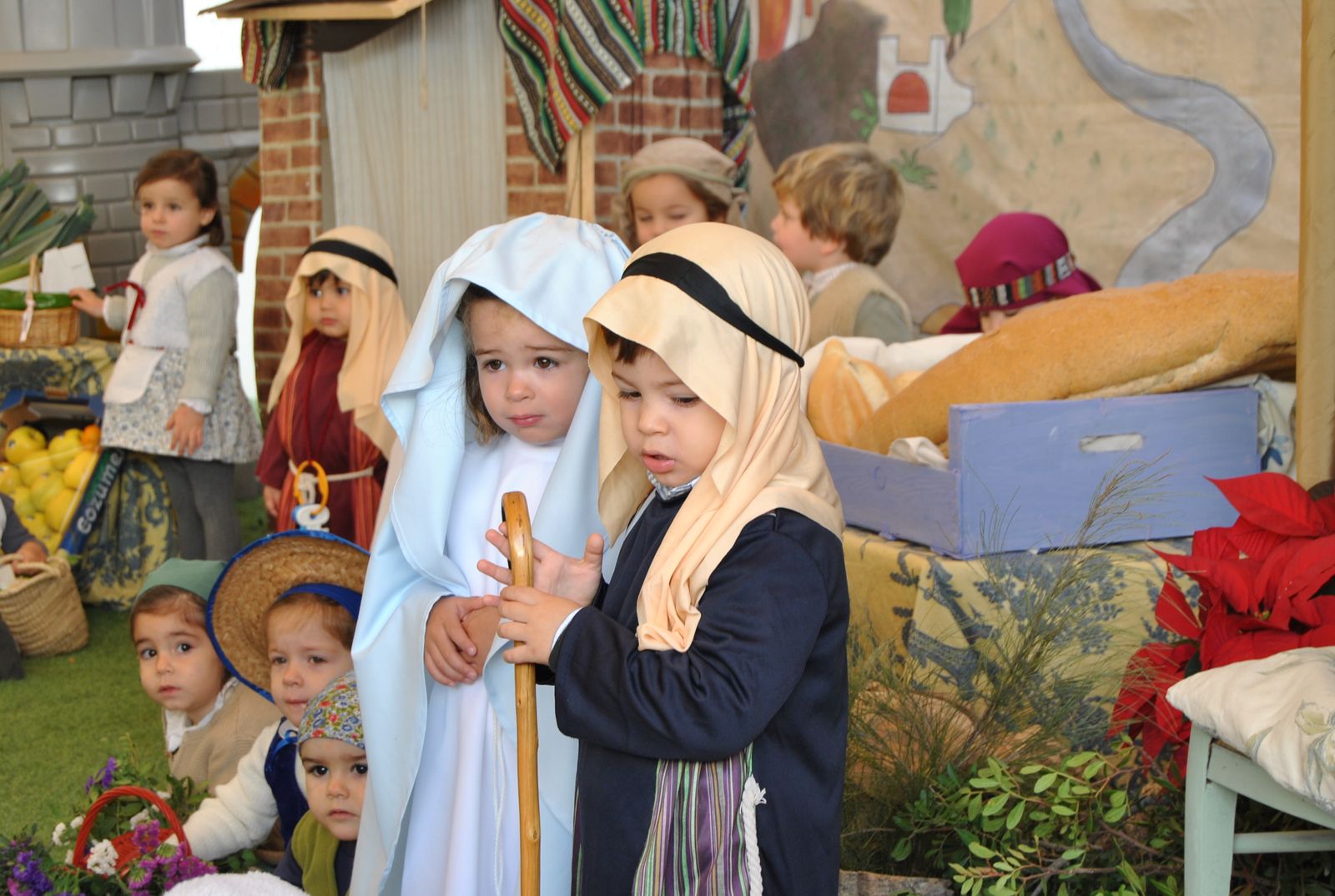 Belén viviente en el CEI Grazalema