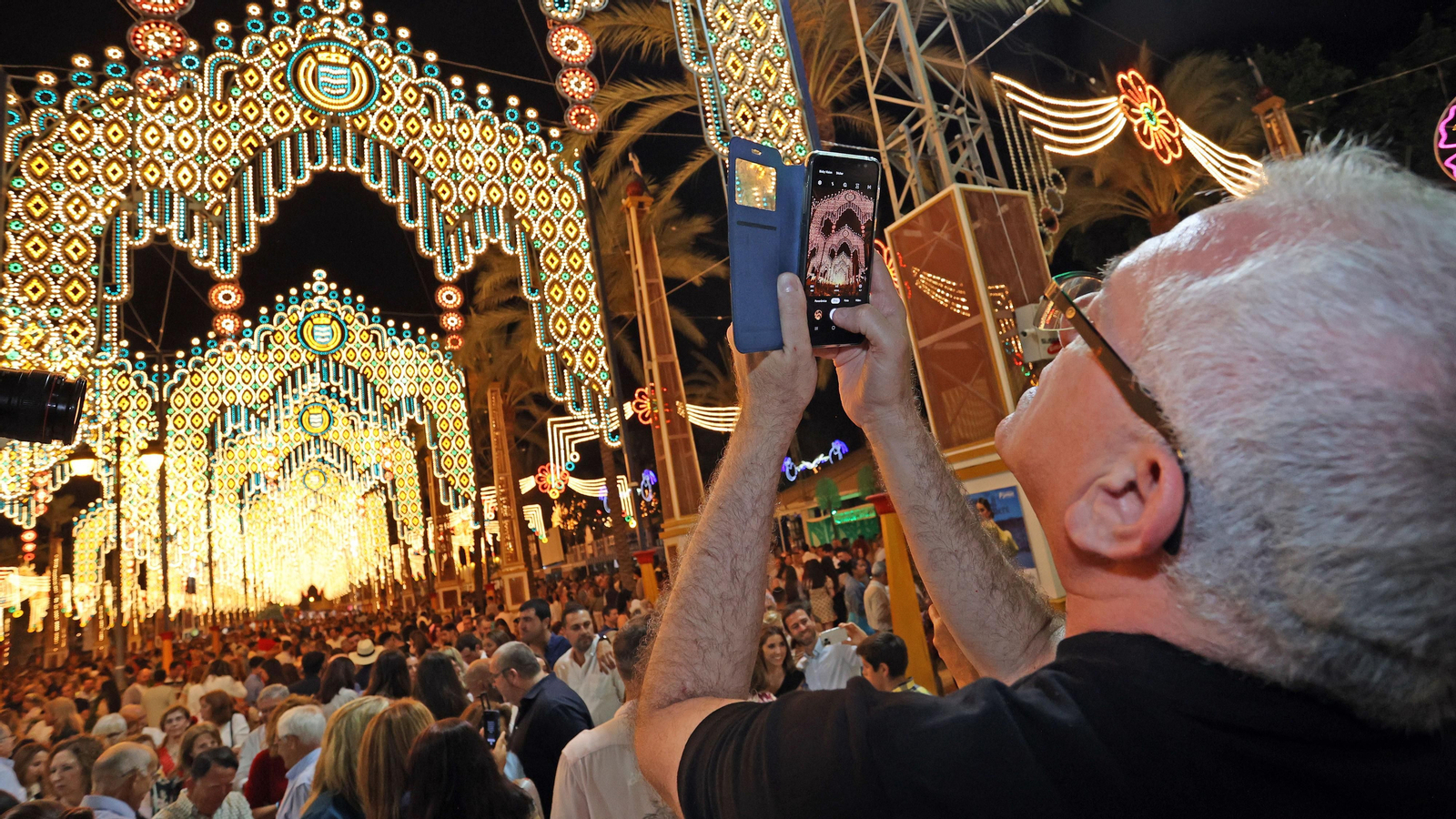 Sábado de Feria y alumbrado en Jerez