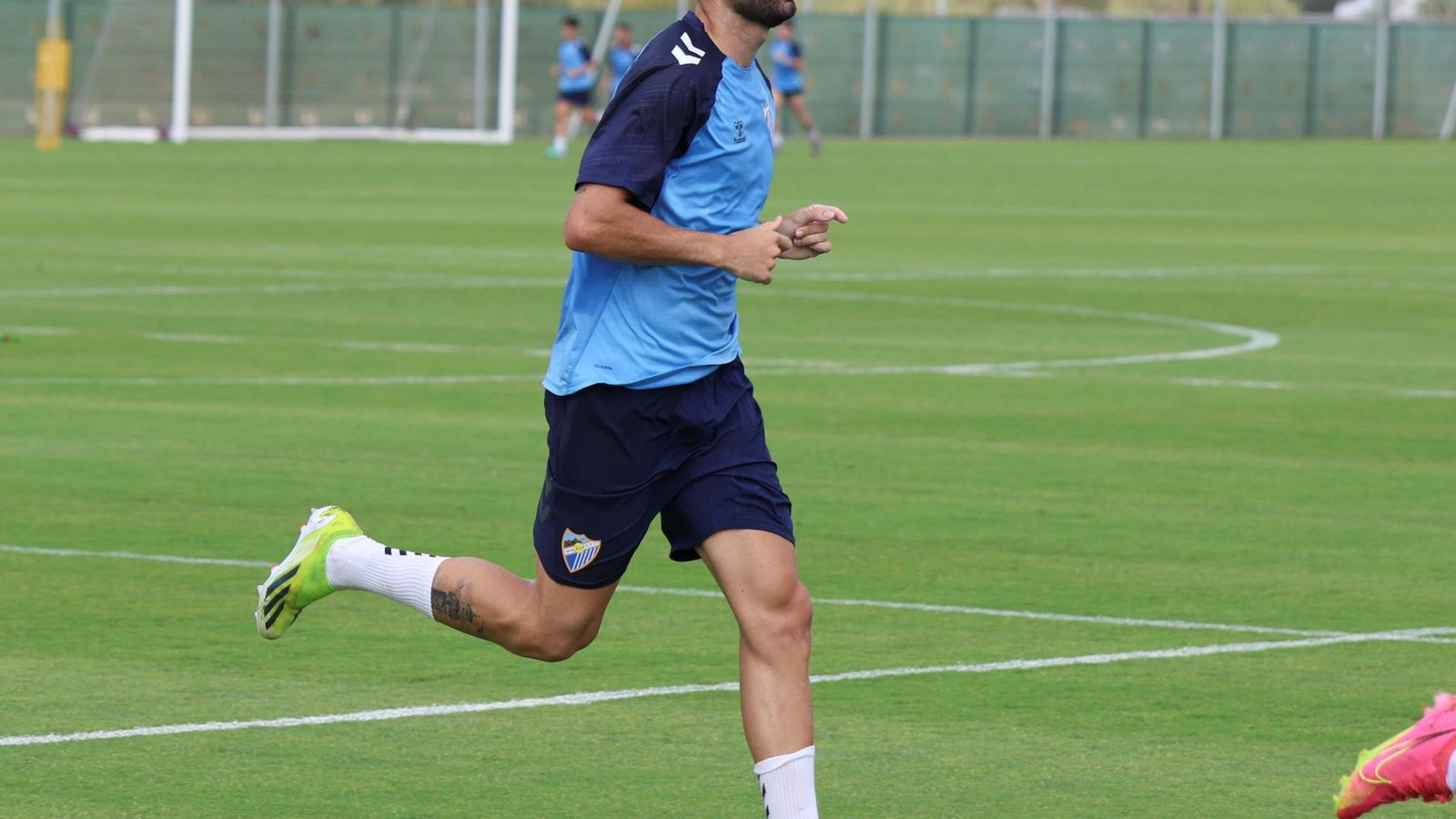 El Málaga CF prueba la Ciudad Deportiva de Arraijanal