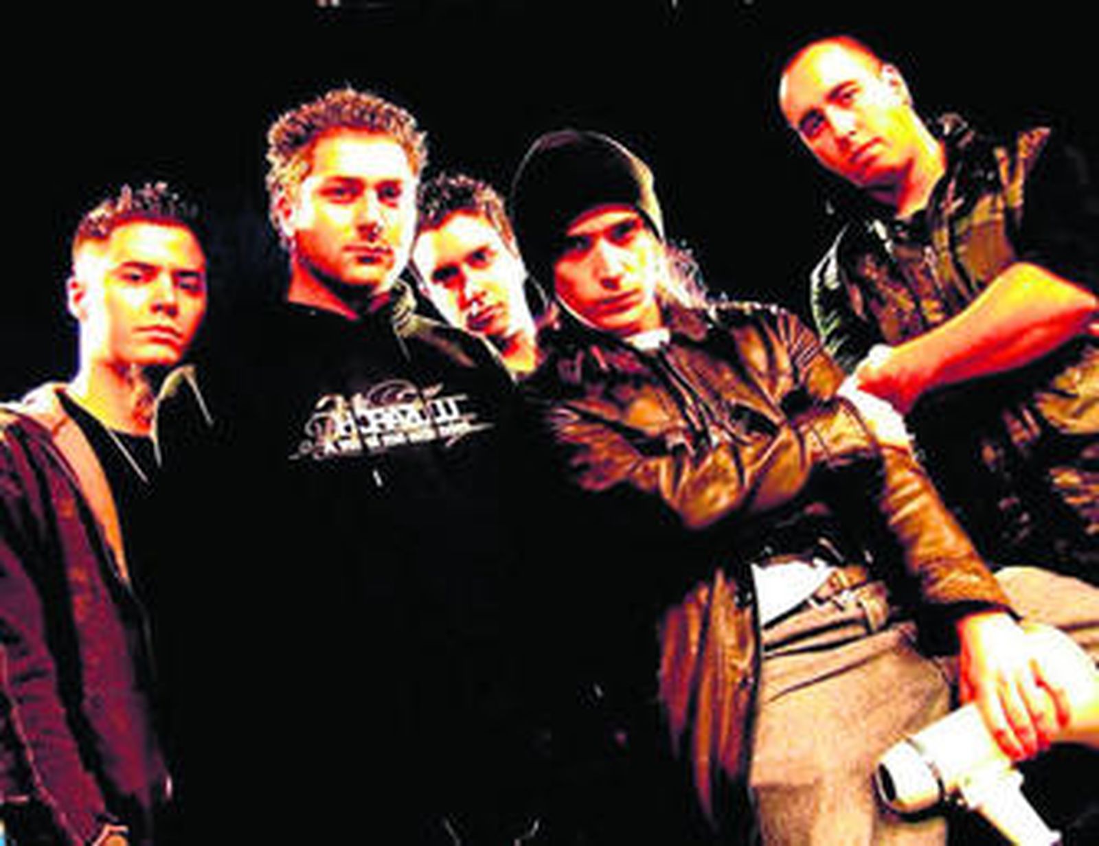 La banda granadina Hora Zulú, al completo.