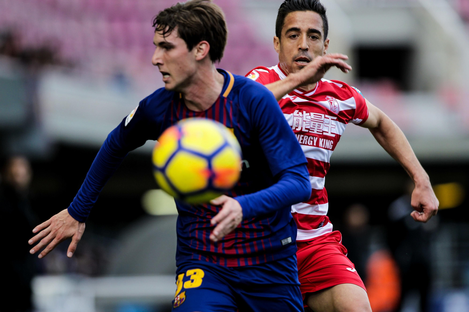 Las imágenes del Barcelona B-Granada