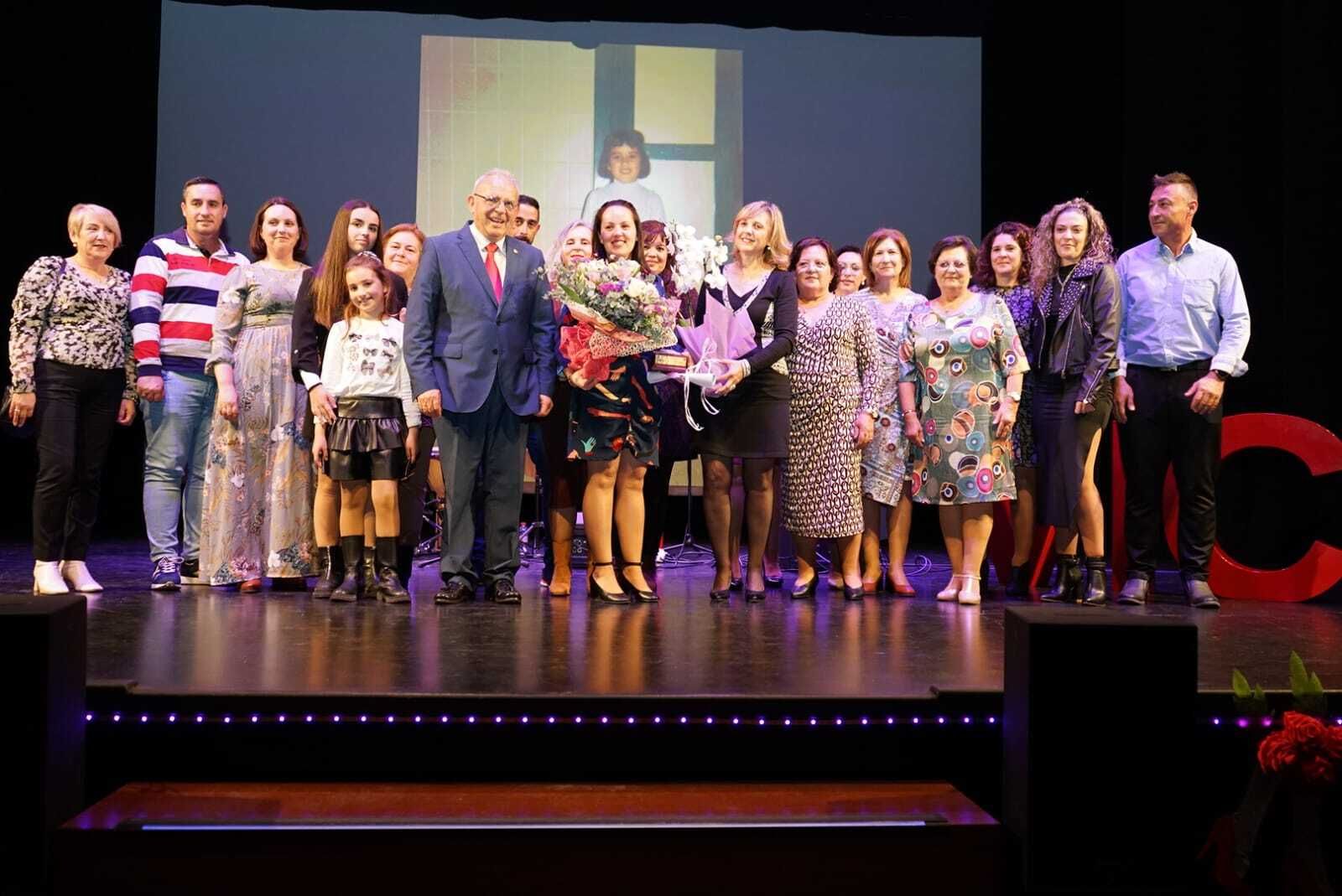 María Ángeles Giménez Morales fue una de las 10 mujeres homenajeadas por el  consistorio