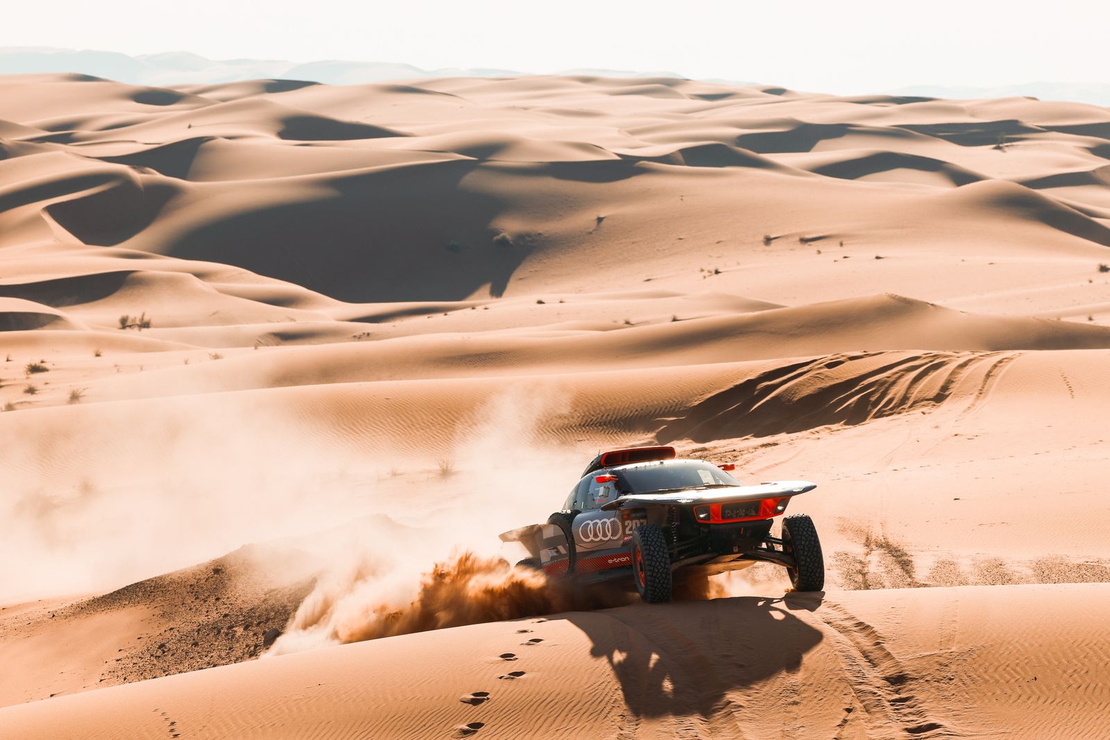 Las espectaculares imágenes del Dakar por las dunas
