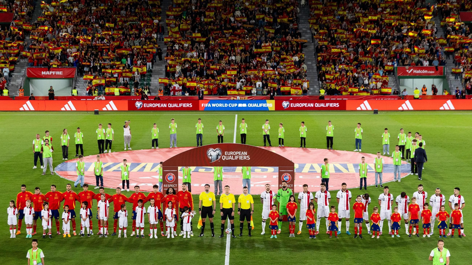 Las mejores fotos del España-Georgia