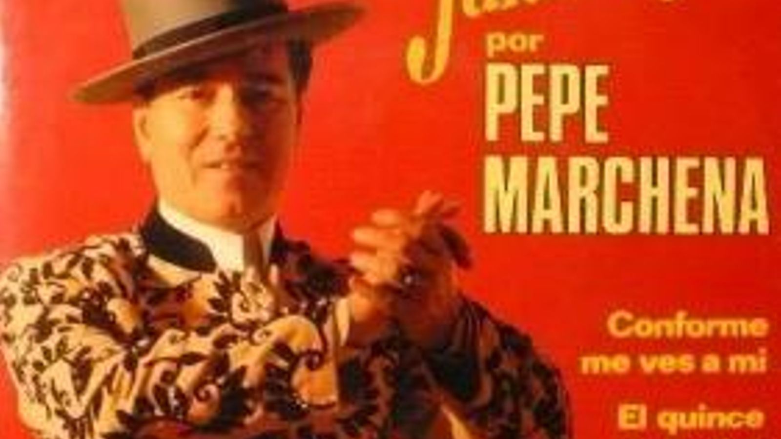 Carátula de un disco de fandangos.