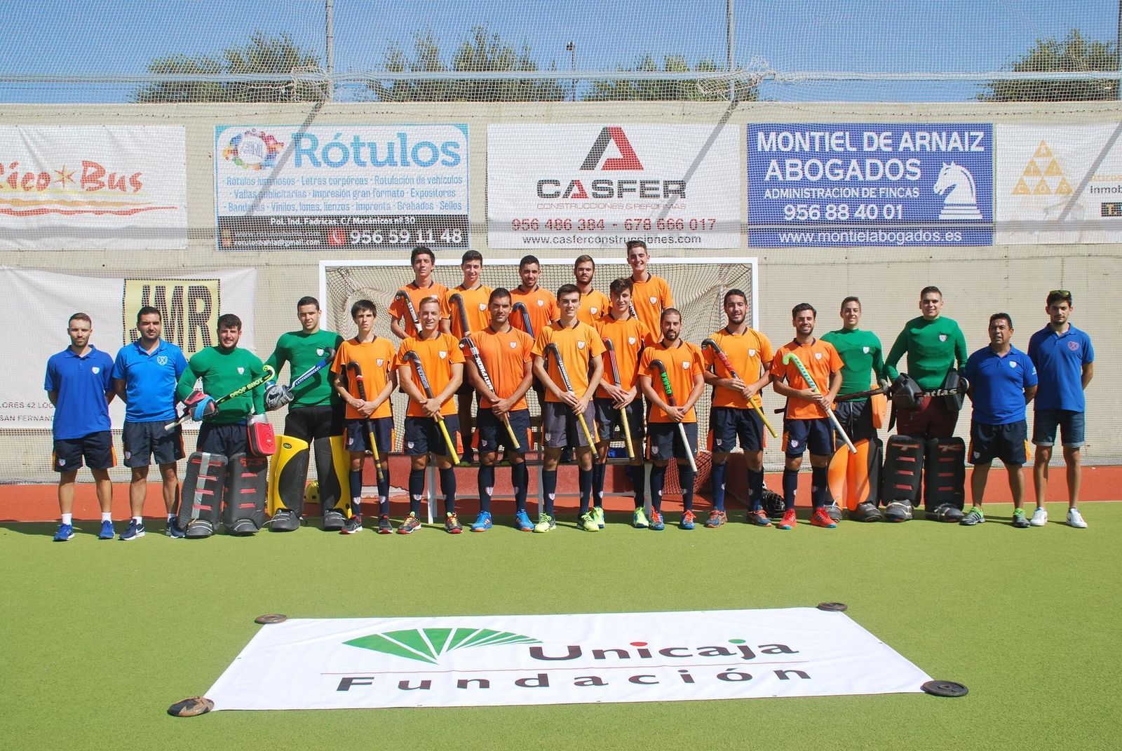 Plantilla con la que el equipo naranja afronta esta campaña de la División de Honor B.