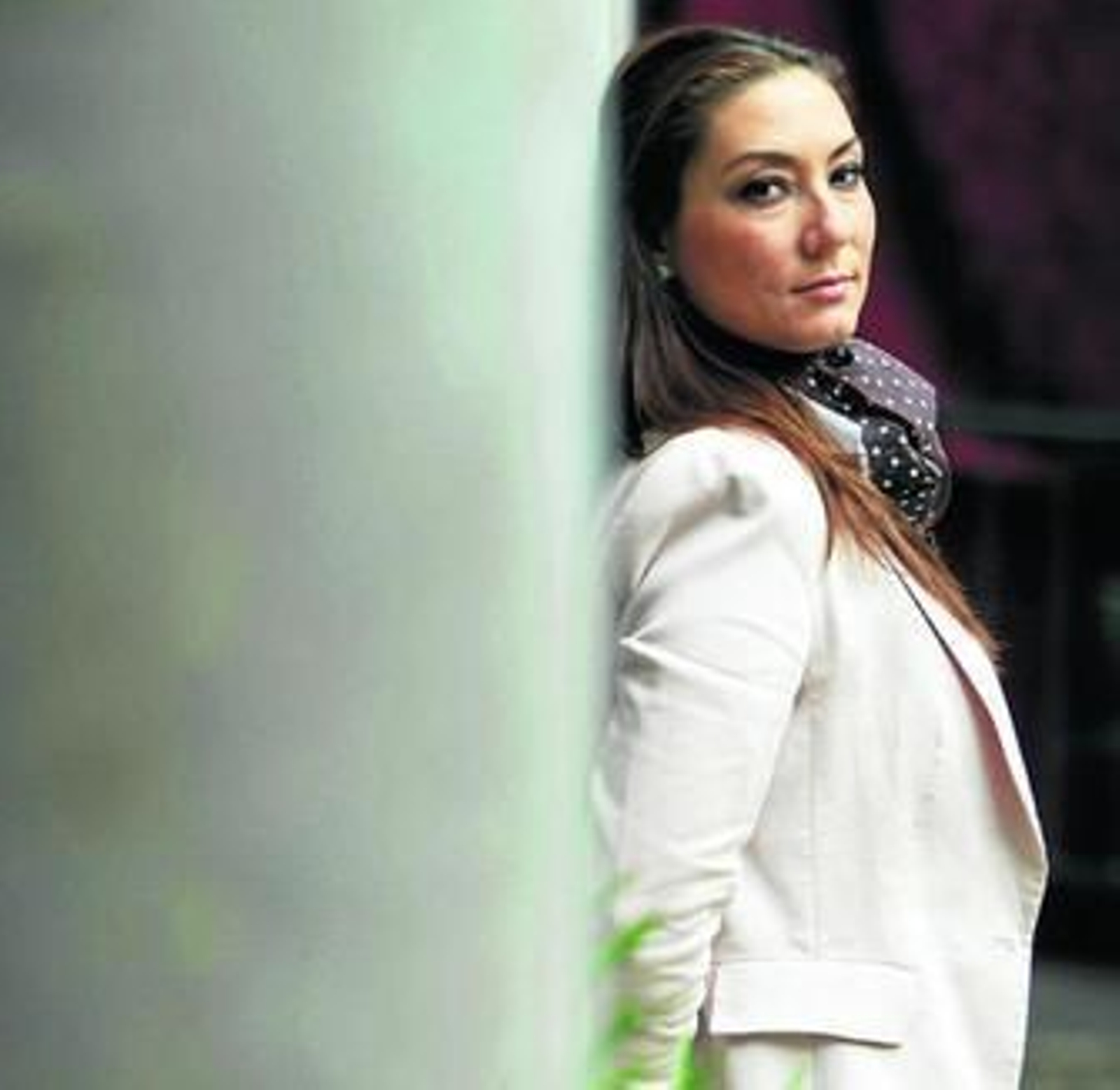 La cantaora granadina Marina Heredia, momentos antes de la entrevista en su ciudad natal.