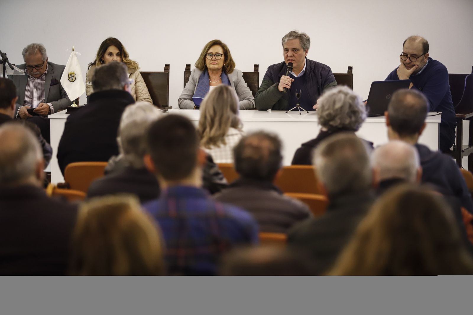 Imagen de una asamblea de Juntos X Granada celebrada el pasado 9 de marzo