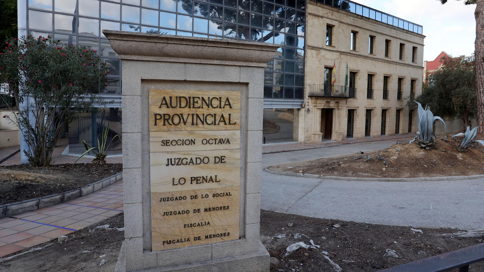 Imagen de la sede de la Audiencia Provincial en Jerez. Imagen de la sede de la Audiencia Provincial en Jerez.